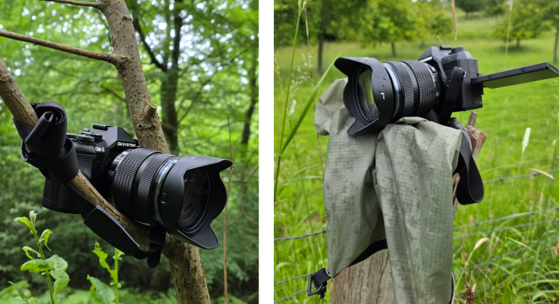 Camera voor wandelaars met zelfontspanner
