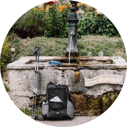 Waterpunten langs huttentocht Oisans huttentocht-oisans-waterpunten