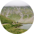 Solohuttentocht in de Oisans Solohuttentocht-Oisans