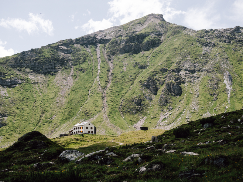 Padasterjochhaus Wipptal huttentocht