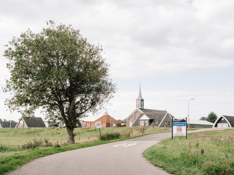Ziltepad bij Oudesluis Ziltepad bij Oudesluis
