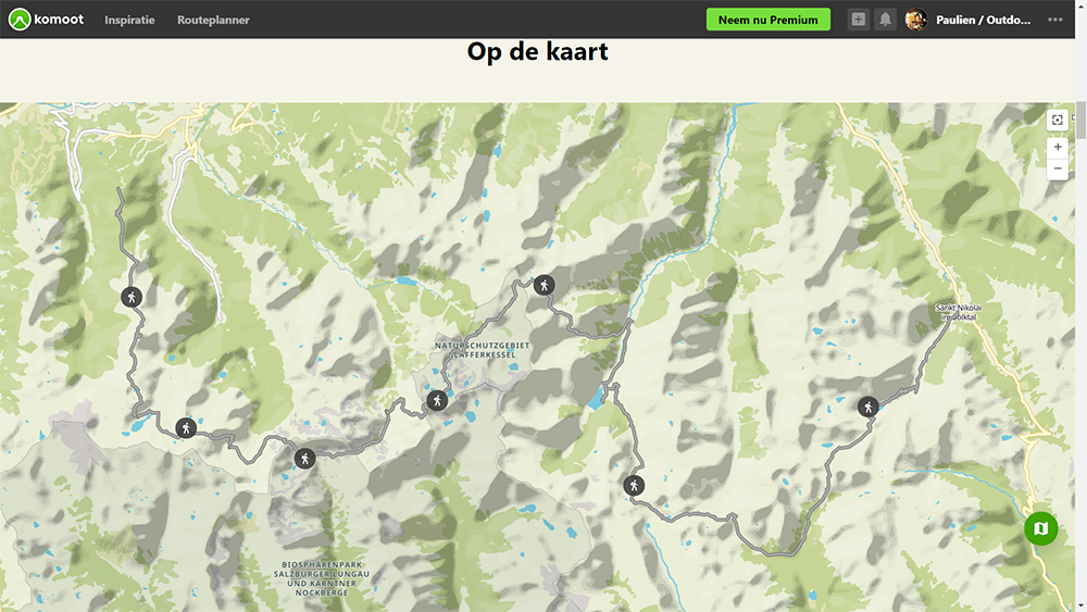 Komoot routeplanner op de computer gebruiken komoot-computer-route-plannen