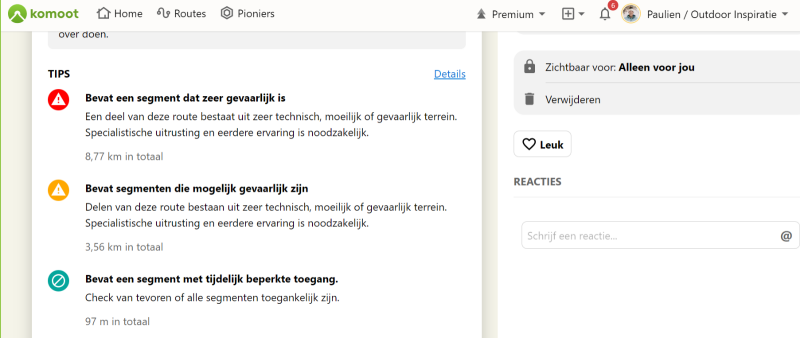 komoot-hoogtevrees-waarschuwingen