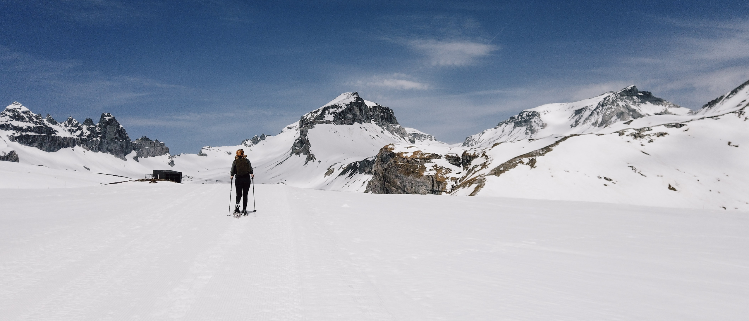 Sneeuwschoenwandelen in Zwitserland: Sardona Werelderfgoedgebied