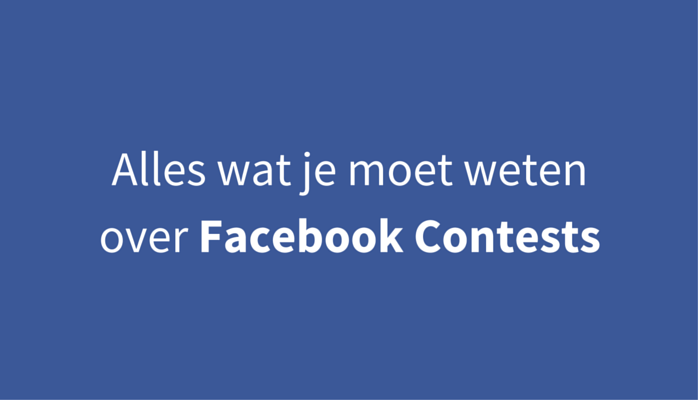 Facebook Contests - Like en Win Acties