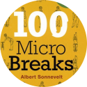 100 Micro Breaks - Albert Sonnevelt boek