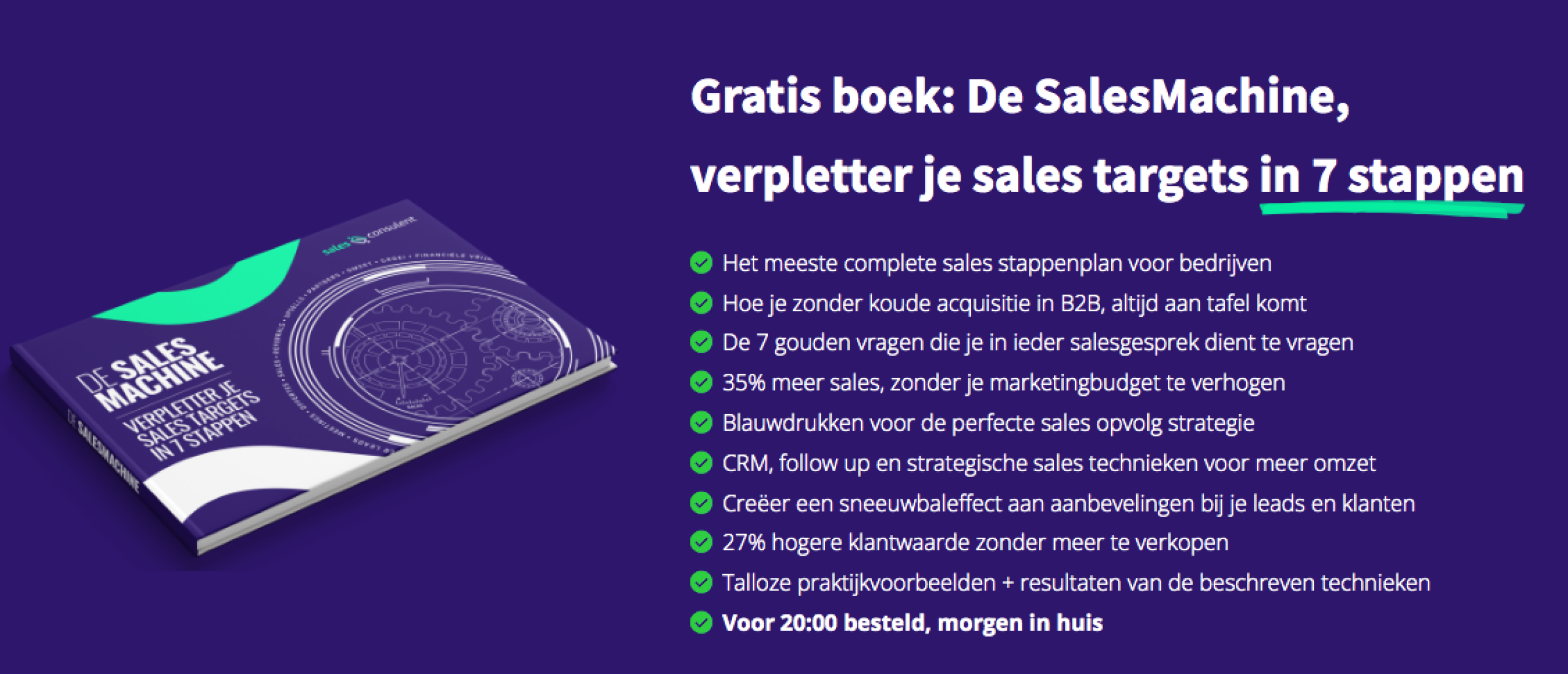 Boekverslag: De Salesmachine van SalesConsulent