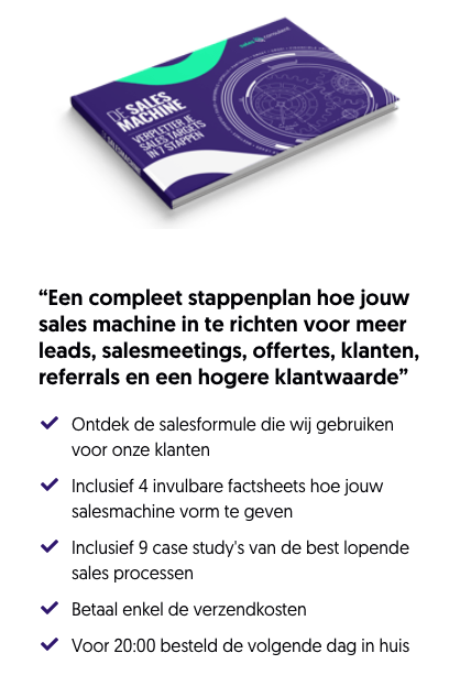 De SalesMachine boek