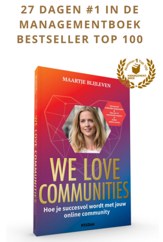 We Love Communities - Maartje Blijleven boek