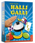 Test je reflexen en snelheid met het opwindende bordspel Halli Galli. Druk op de bel wanneer de juiste combinatie verschijnt. Bestel nu voor speelplezier vol spanning en competitie!