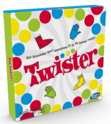 Breng lachende gezichten en flexibiliteit samen met het hilarische bordspel Twister. Draai en strek om de gekke posities te volgen. Bestel nu en zorg voor een onvergetelijke tijd met vrienden en familie!