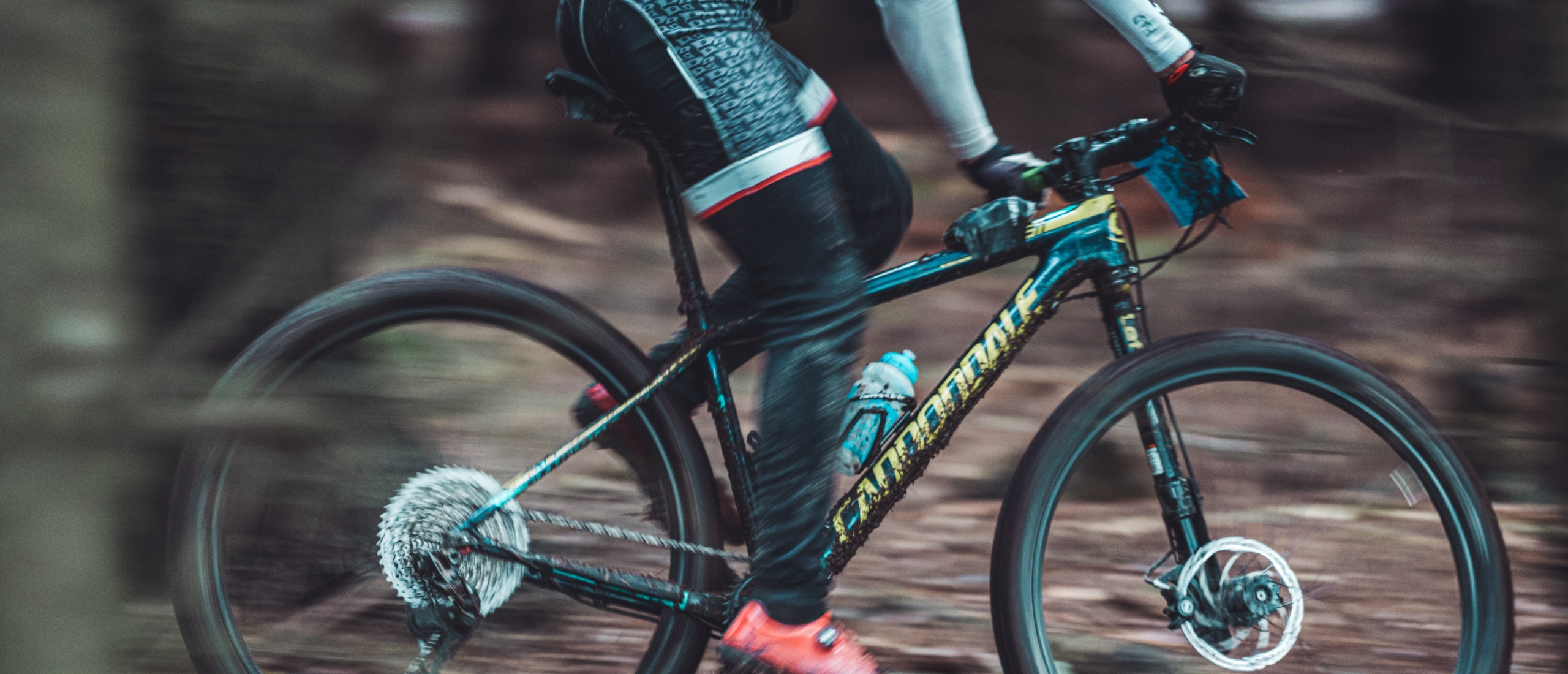 Voedingsadvies om op de MTB te jagen in het bos
