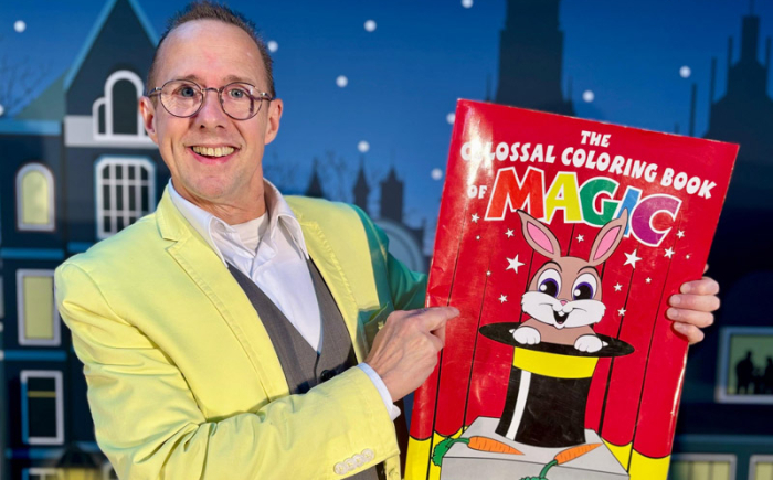 magische kindershow op school
