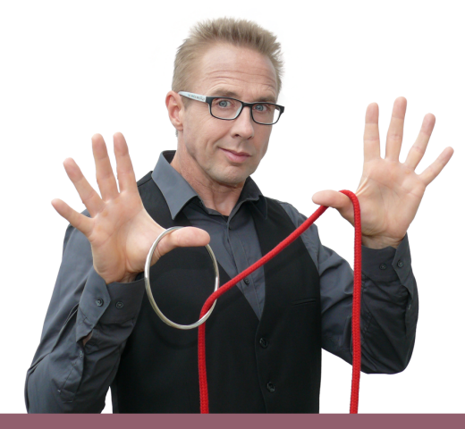 dit magische effect vertoond Paul look regelmatig tijdens zijn optredens
