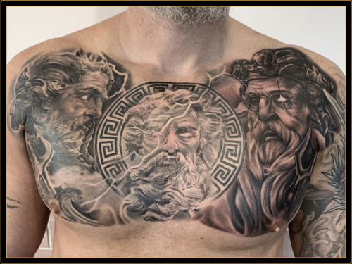 greek gods tattoo