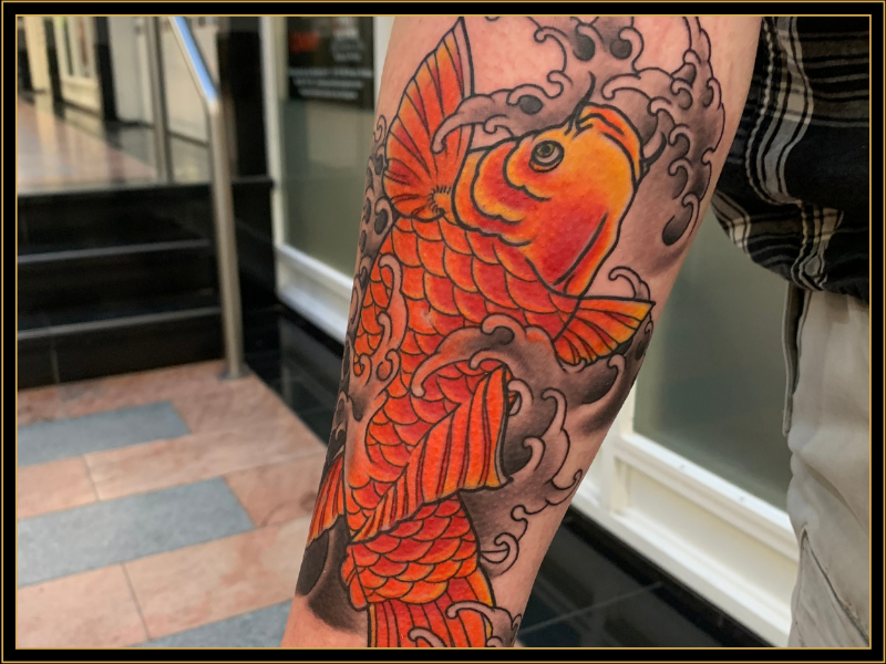 koi fish tattoo