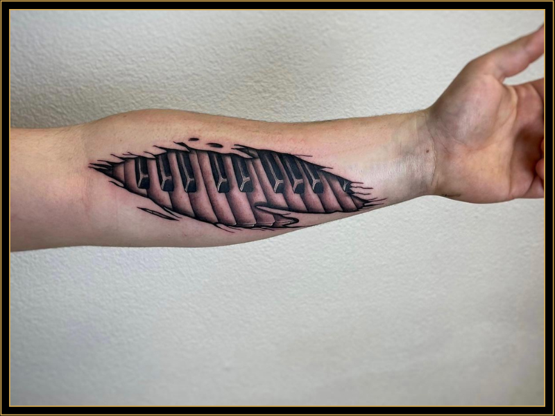 Piano Tattoo