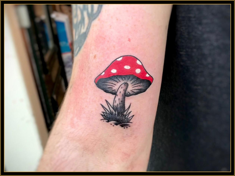 Mushroom Tattoo