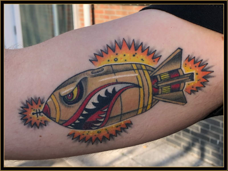 Atelier Pax Tattoo Rocket