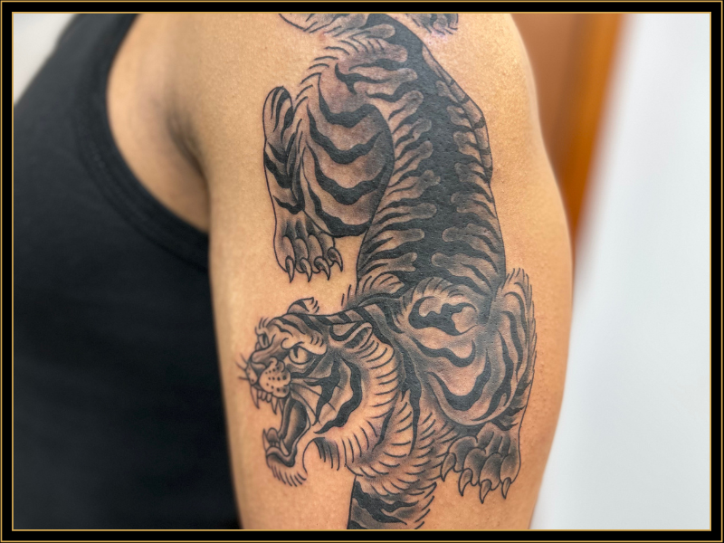 Atelier Pax Tattoo Tiger