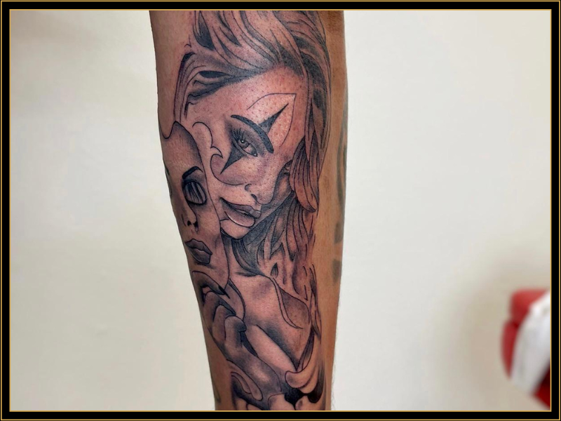 Woman Mask Sleeve