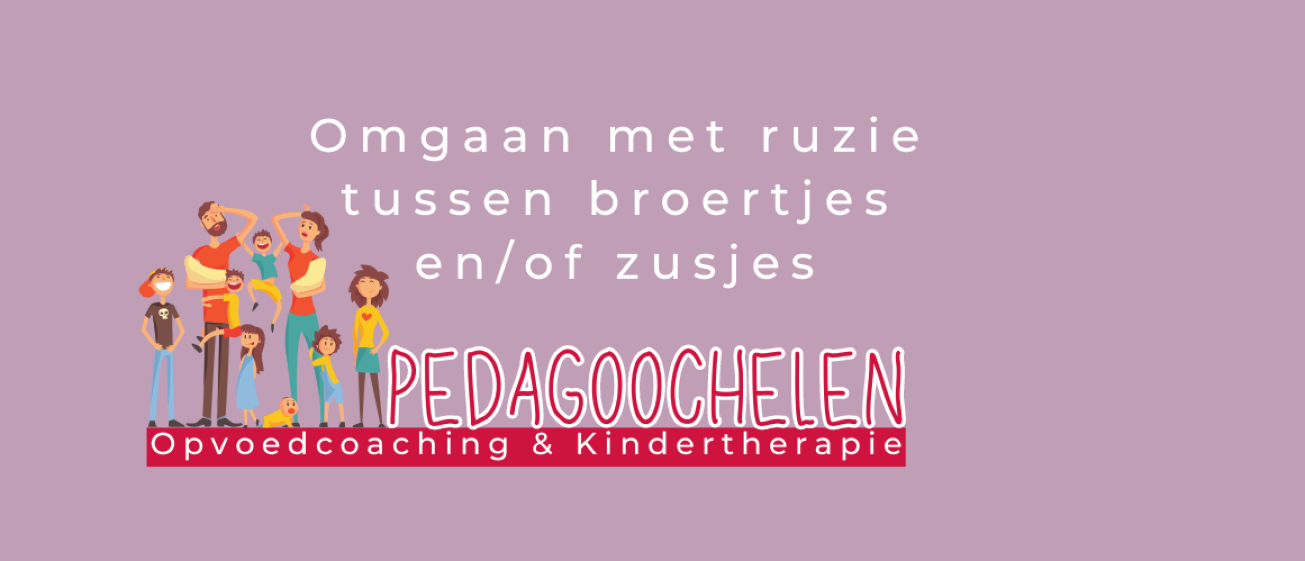 Omgaan met ruzie tussen broertjes en/of zusjes