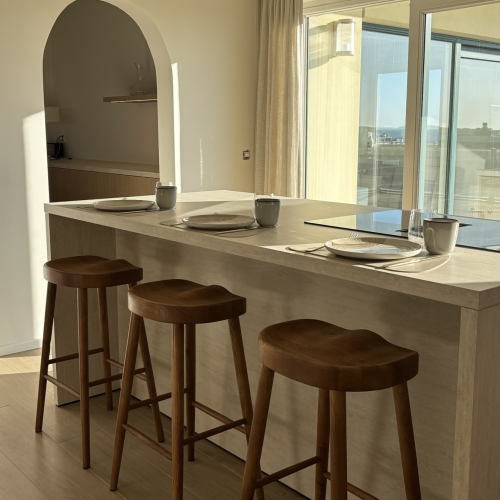 Geniet van koken in ons penthouse aan zee