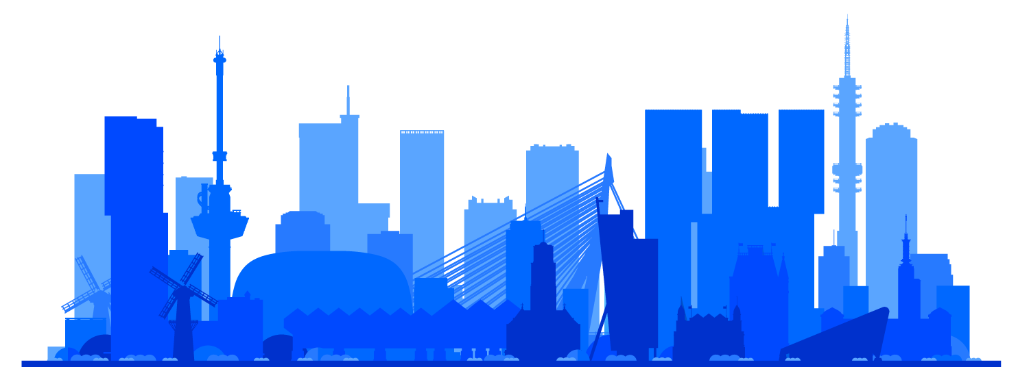 Rotterdam skyline