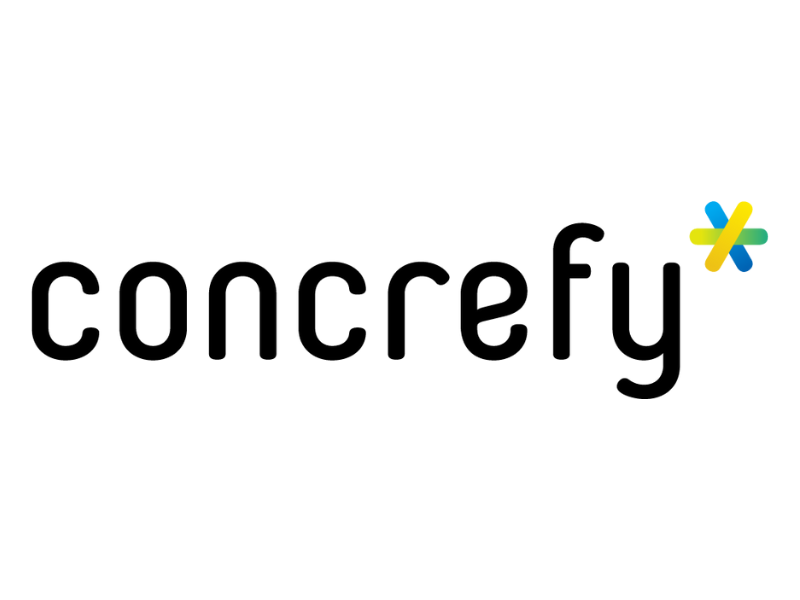 Concrefy logo gecentreerd