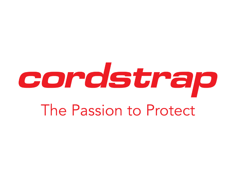 Cordstrap logo gecentreerd