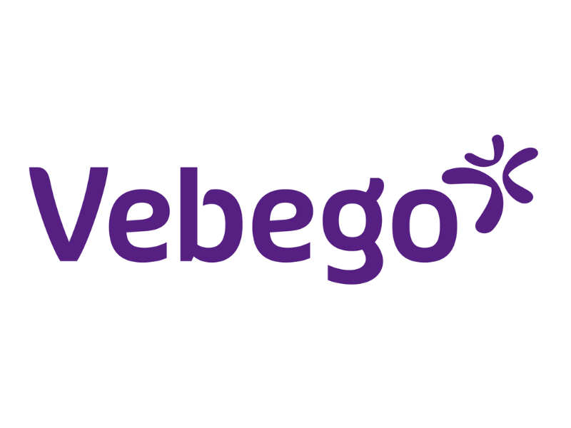 Vebego logo gecentreerd