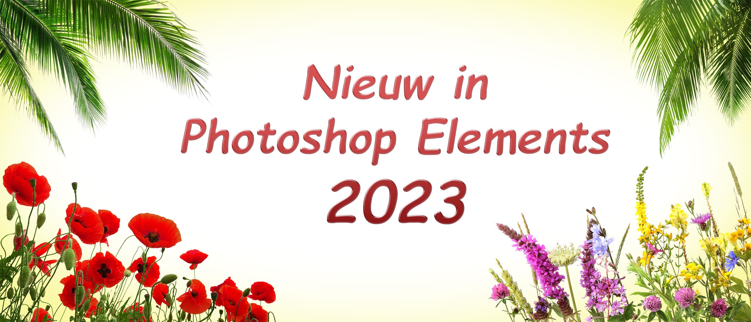 Nieuw in Photoshop Elements 2023