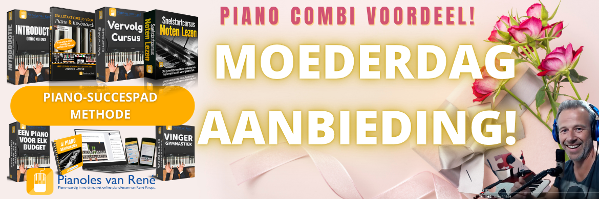 moederdag 2026 pianocursus aanbieding