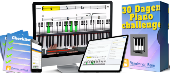 30 dagen Piano Challenge Cursus