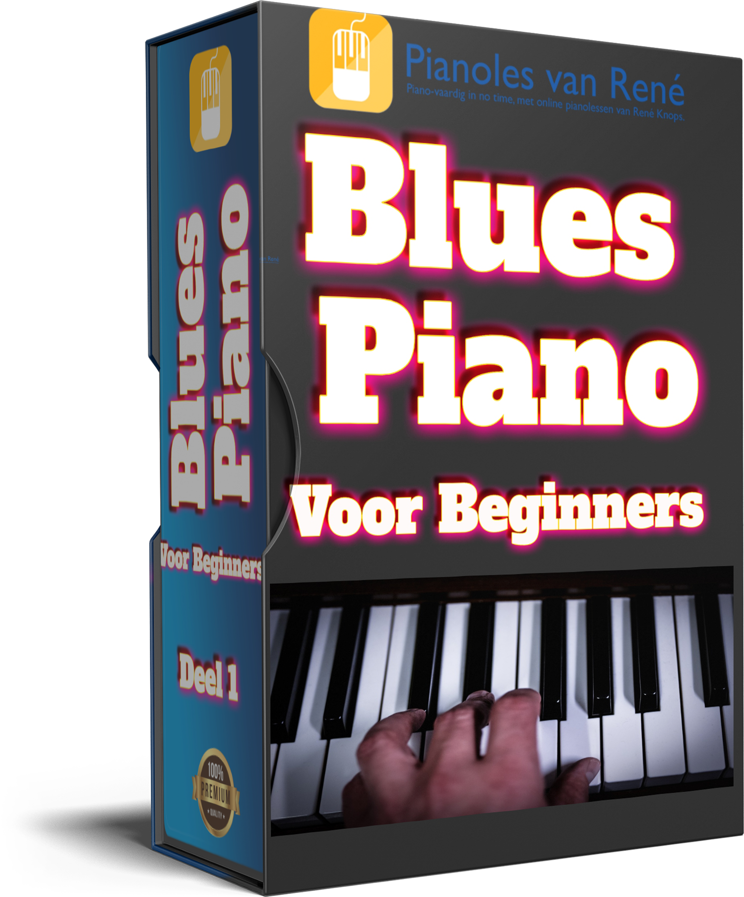 Blues Piano voor Beginners — cover