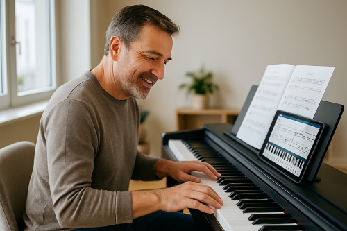 De beste manier om als herstarter piano te leren in 2025
