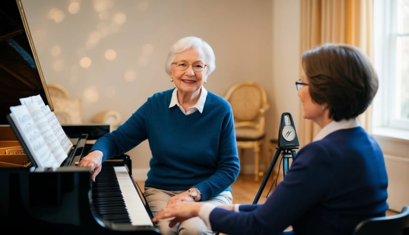 eindelijk tijd voor piano