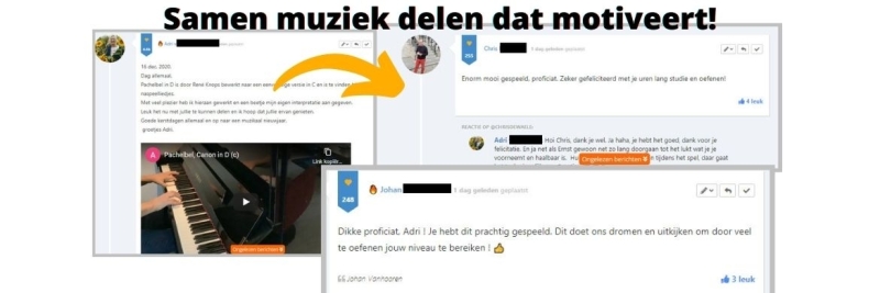 interactieve ledenforum pianoles van rene