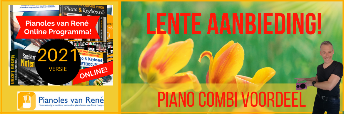 Pianoles van Rene Lente Aanbieding Pianoles van Rene Lente Aanbieding
