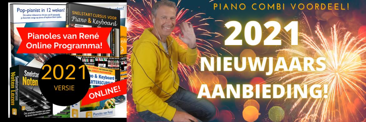 2021 nieuwjaarsaanbieding Pianoles van Rene 2021 nieuwjaarsaanbieding