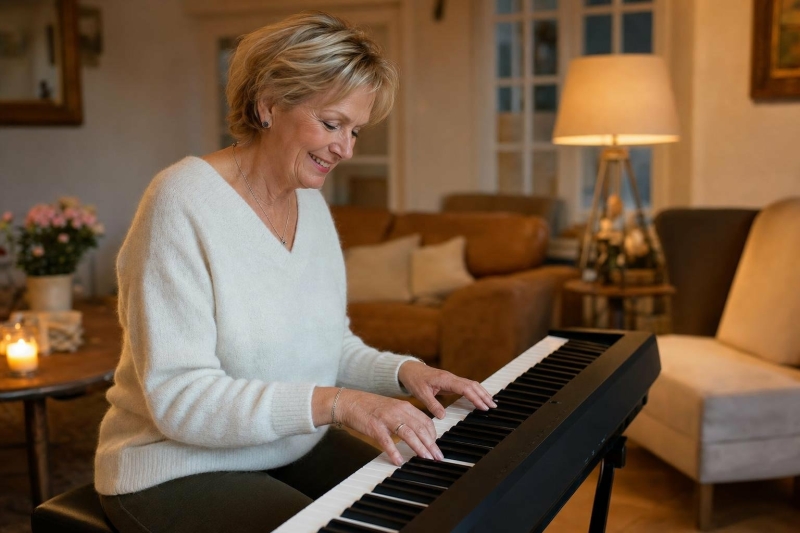 Piano akkoorden leren is makkelijker als je direct begint met spelen in plaats van theorie verzamelen