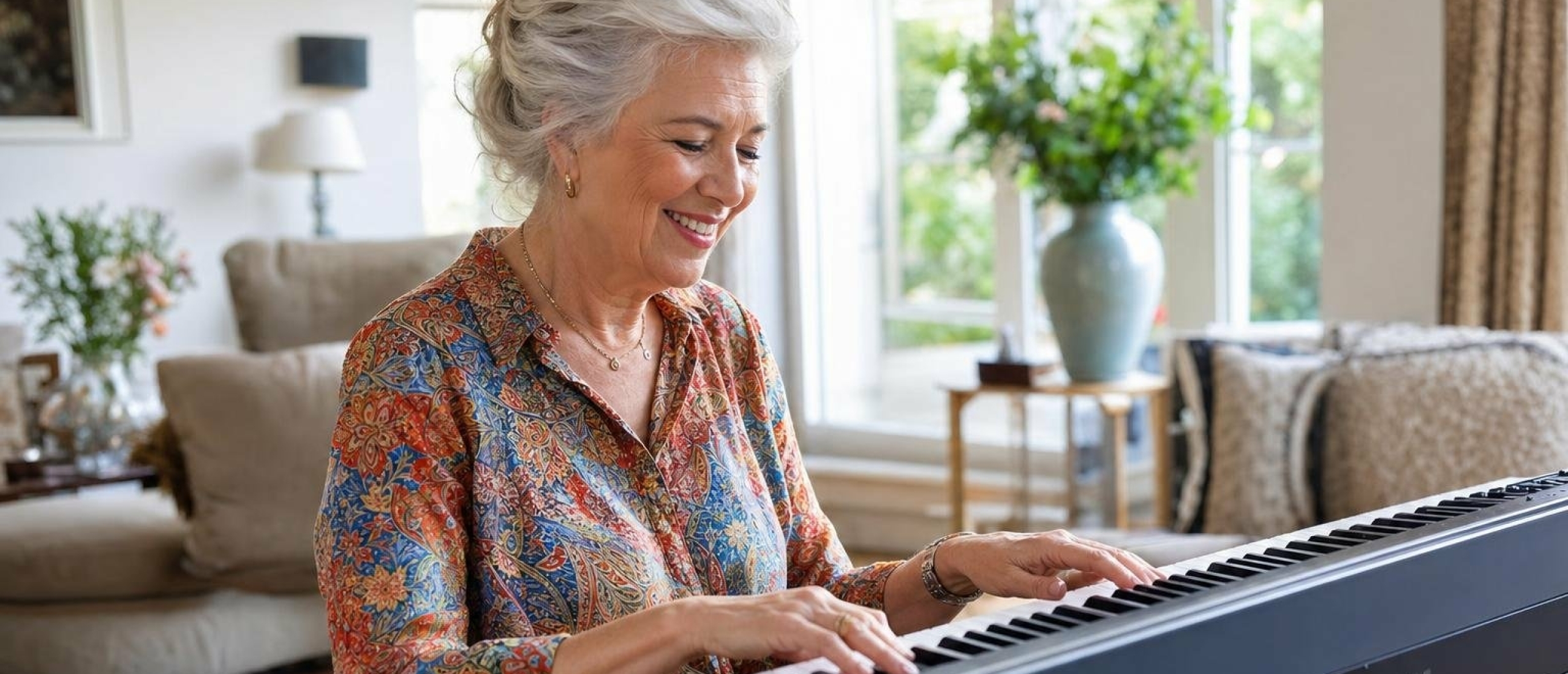 Piano Leren Spelen voor Ouderen en Herstarters