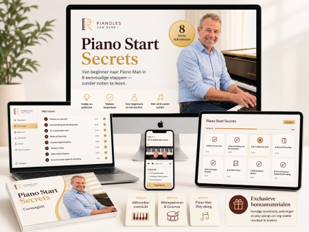 Piano Start Secrets Piano Start Secrets van beginner naar pianoman in 8 eenvoudige stappen