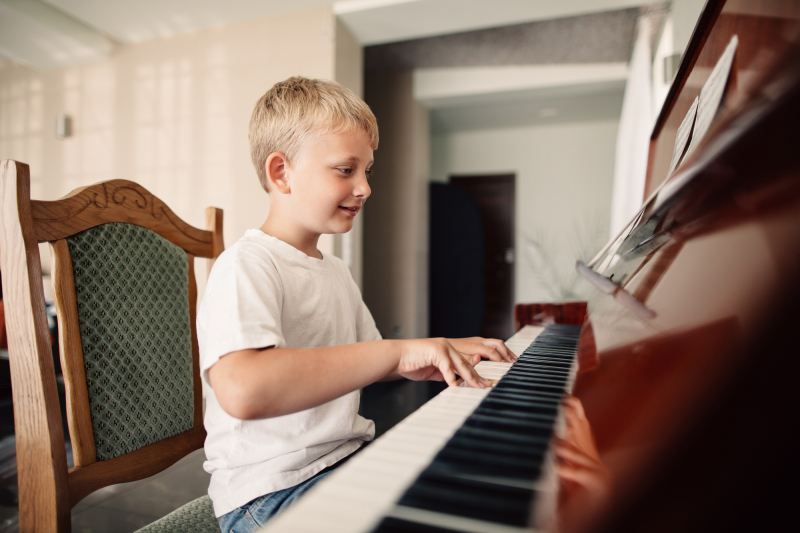 pianoles voor tieners