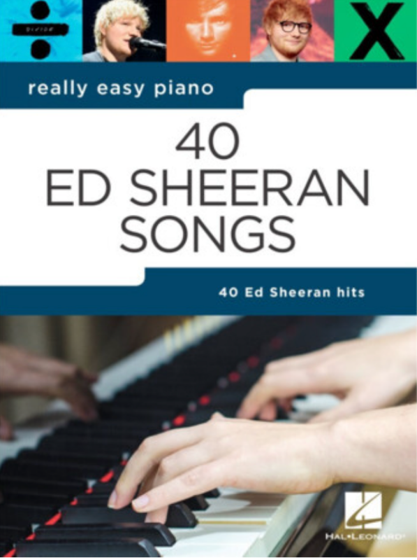 Really Easy Piano 40 Ed Sheeran Songs songboek voor piano