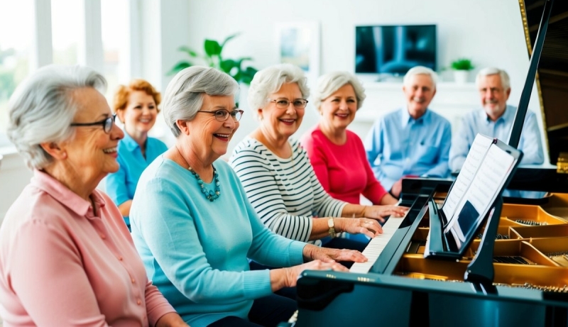 piano voor gezond brein