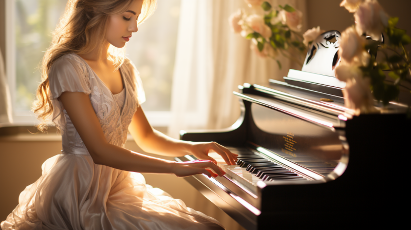 Wat houdt online piano leren spelen in