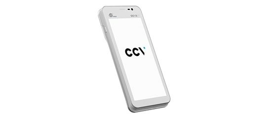 De CCV Compact A77C is een mobiele retail pinautomaat die via wifi met een kassa gekoppeld kan worden zonder bonprinter. Deze pinautomaat is perfect voor winkels in de retail branche