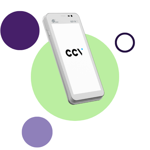 De CCV Compact A77C is een mobiele pinautomaat zonder bonprinter die via wifi met een kassa gekoppeld kan worden