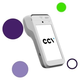 De CCV Mobile A920 is een mobiele pinautomaat met bonprinter die via wifi met een kassa gekoppeld kan worden.